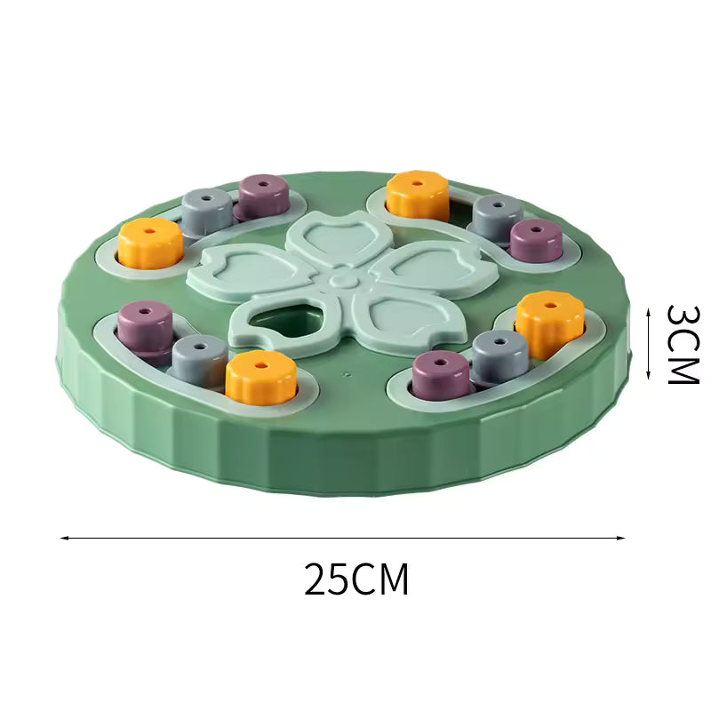 Interactive Pet Puzzle Slow Feeder Bowl