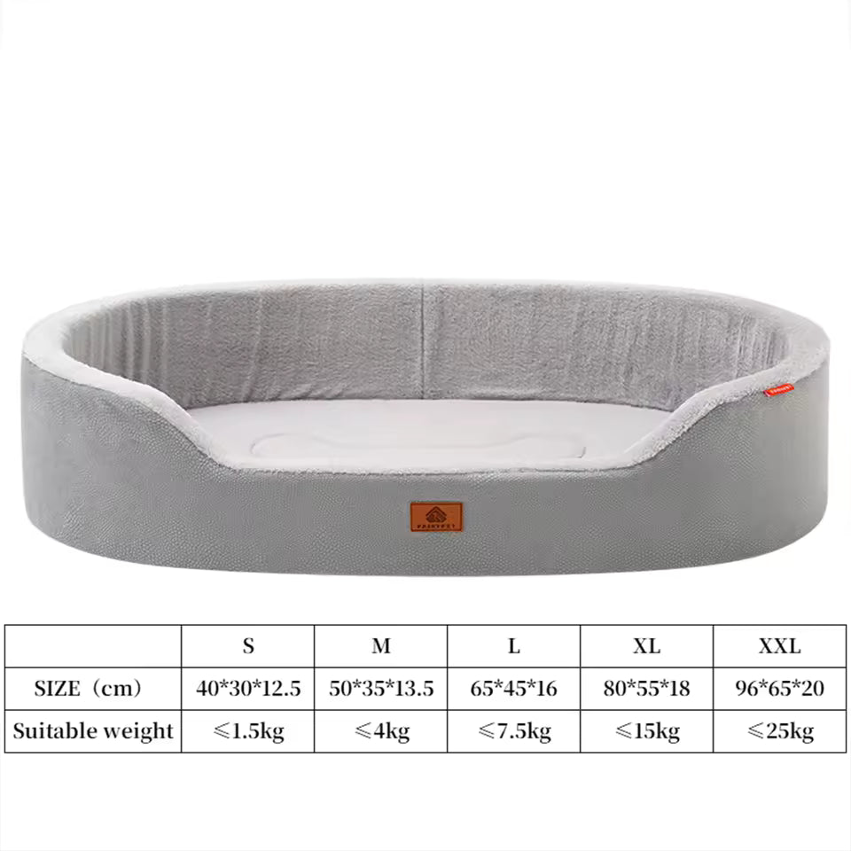 Waterproof Orthopedic Winter Dog Couch Bed