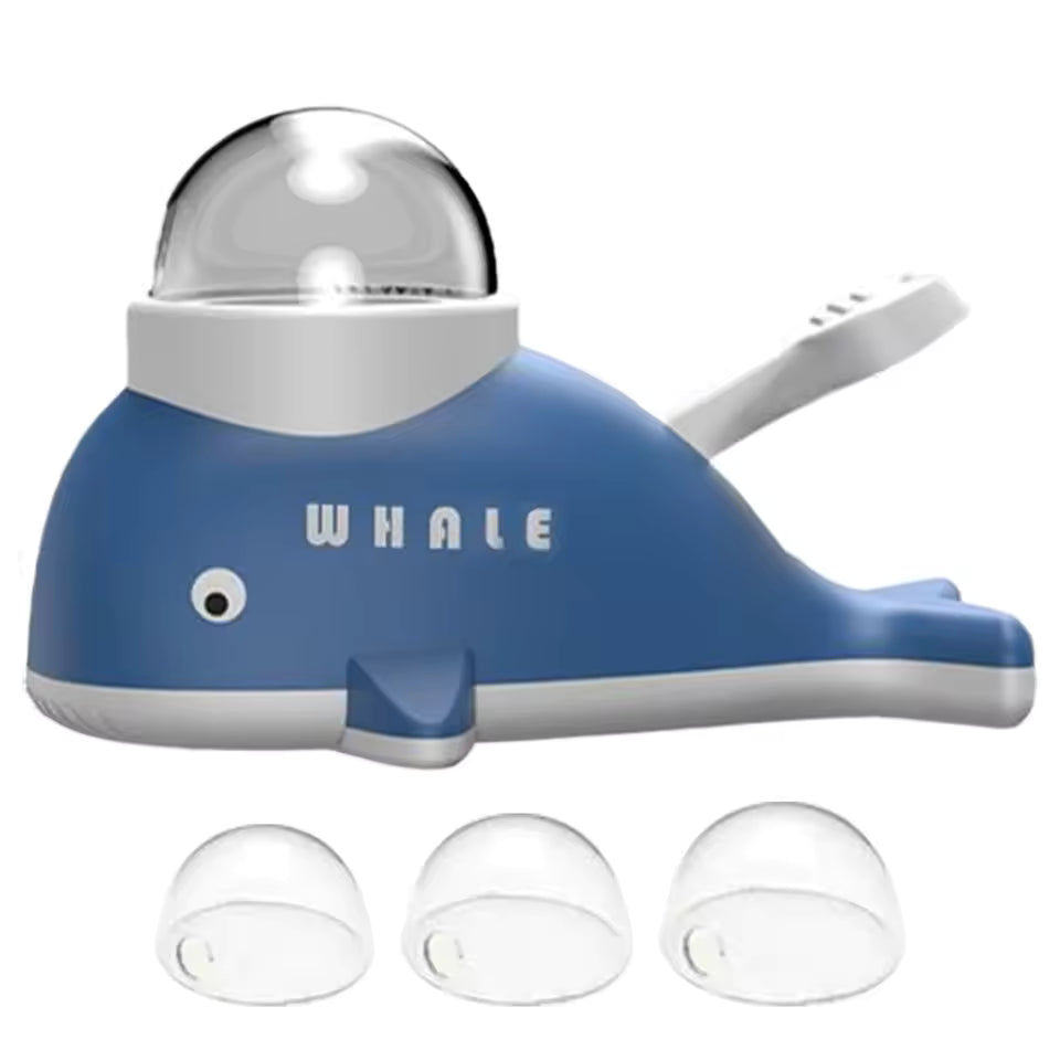 Whale Puzzle Slow Feeder Dog Toy