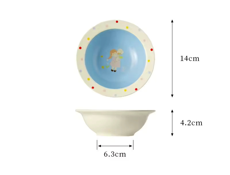 Raised Anti Spill Pet Feeding Bowl