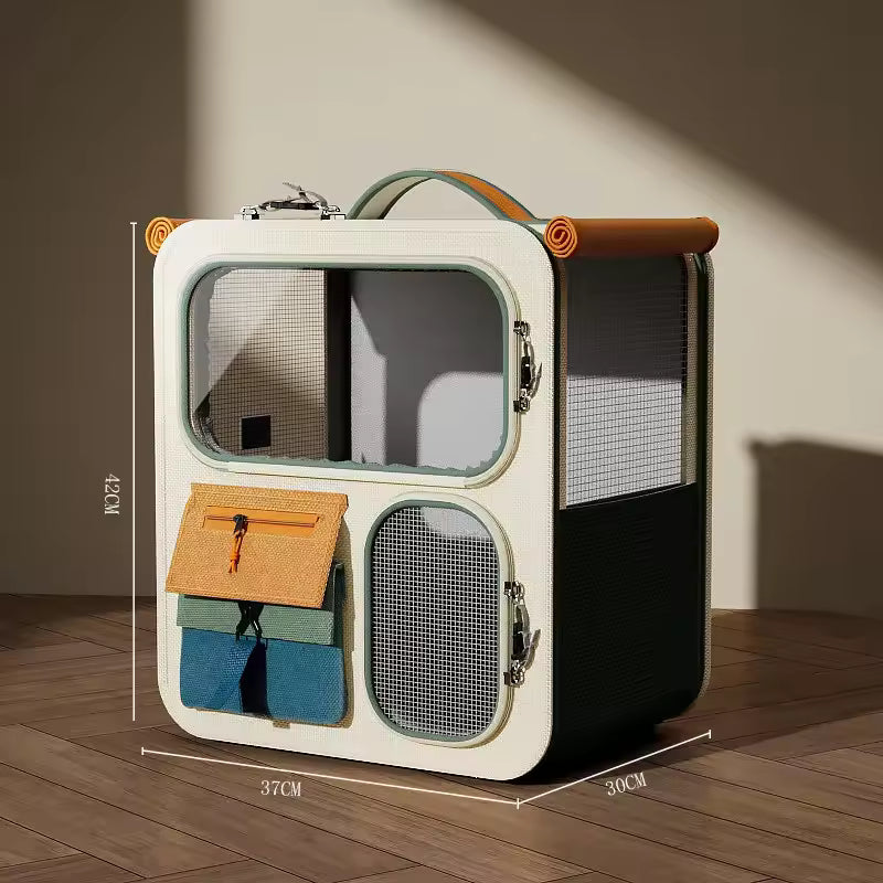 Rolling Pet Backpack Carrier