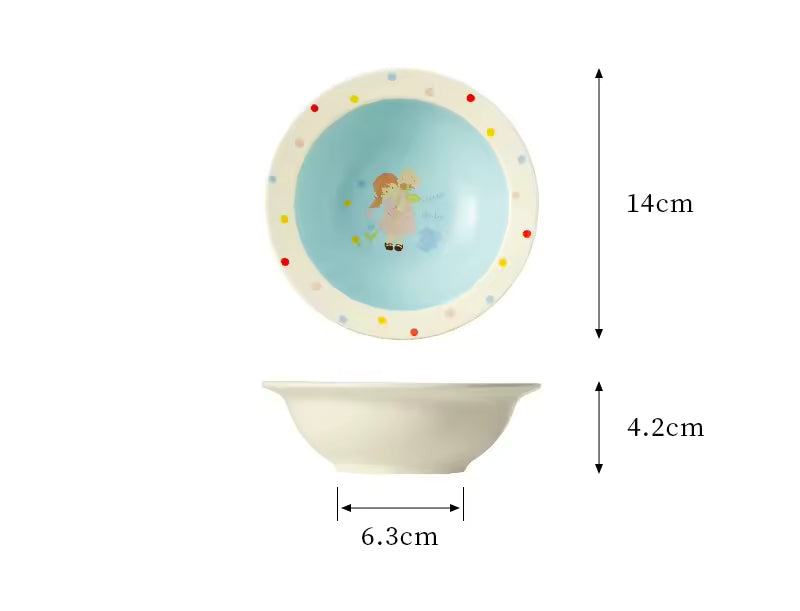Raised Anti Spill Pet Feeding Bowl
