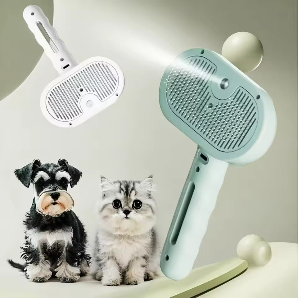Pet Water Mist Grooming Comb