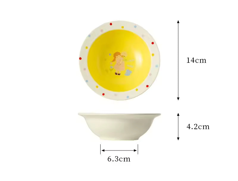 Raised Anti Spill Pet Feeding Bowl