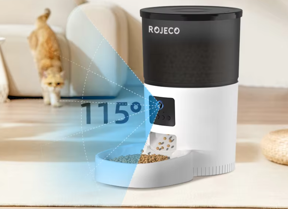 Smart Automatic Pet Feeder with Camera