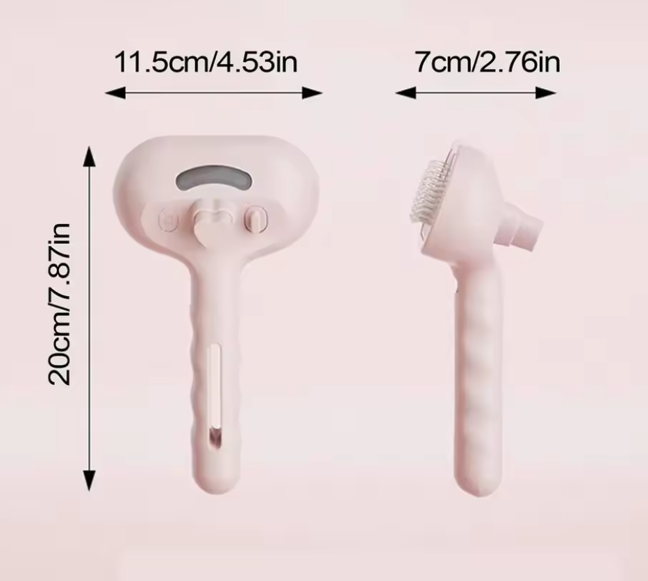 Pet Water Mist Grooming Comb