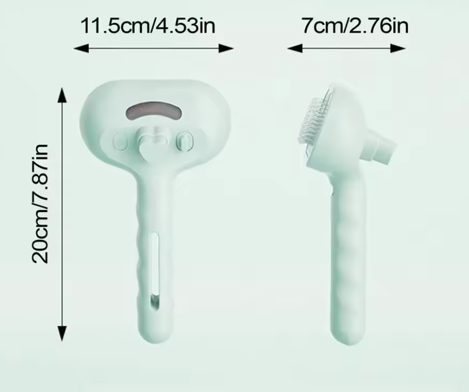 Pet Water Mist Grooming Comb