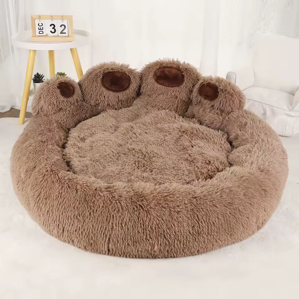 Plush Winter Pet Bed